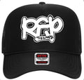 Rep Throwie Trucker Hat - Black