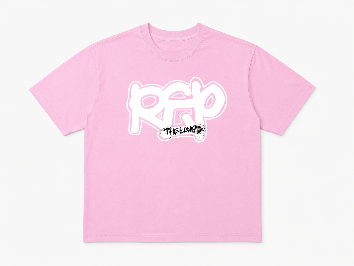 Women's Pink Rep Throwie Tee