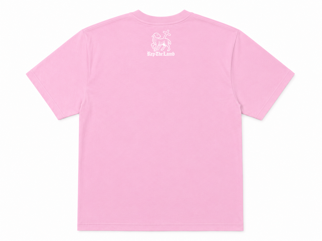Women's Pink Rep Throwie Tee