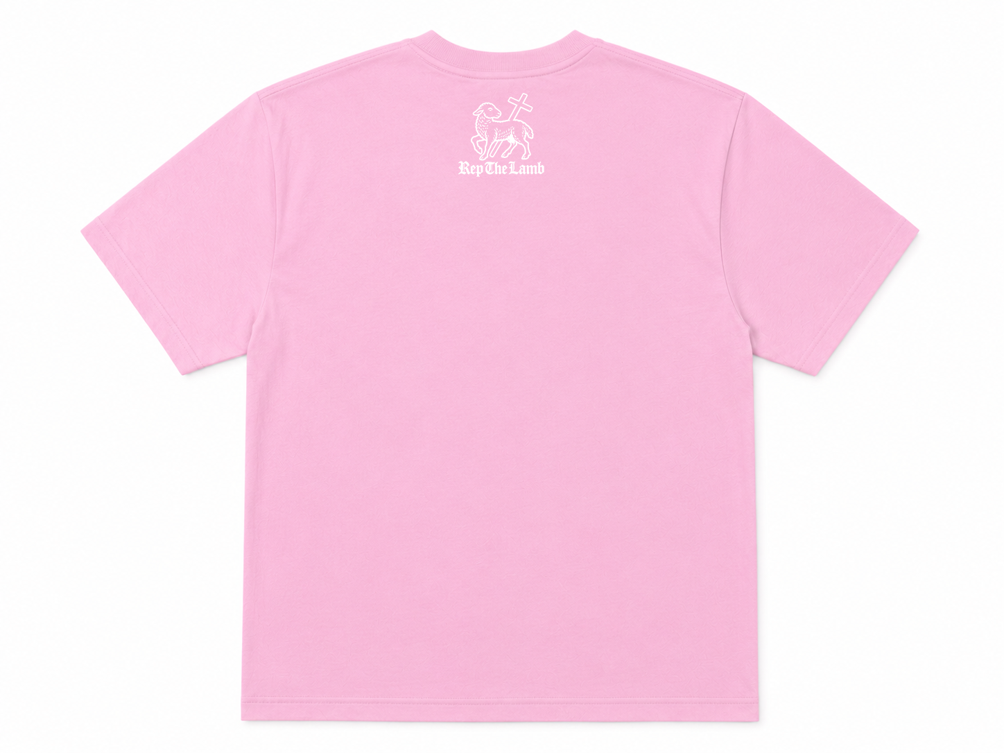 Women's Pink Rep Throwie Tee